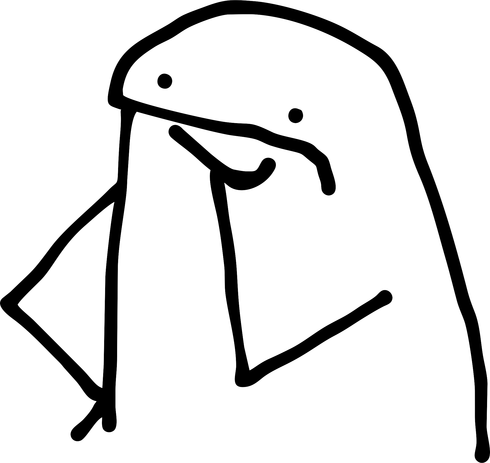 Uma pessoa olhando para a esquerda